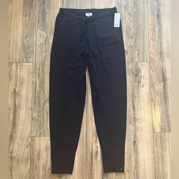 $328 PER SE by CARLISLE Cashmere Blend Knit Jogger Drawstring Pants Ankle Zip M - Picture 13 of 14